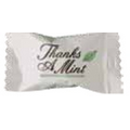 Pastel Buttermints in a Thanks A Mint Wrapper